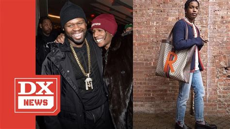 asap rocky 50 cent gucci bag|50 Cent Pokes Fun at ASAP Rocky: 'I Said Get the Strap Not Get .